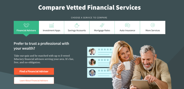 ComparisonAdviser Homepage